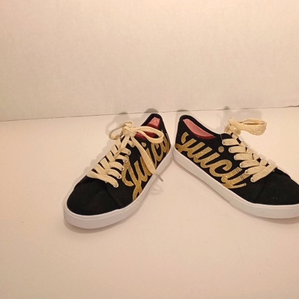 Juicy Couture Black Silver Briella Sneaker - Picture 3 of 7